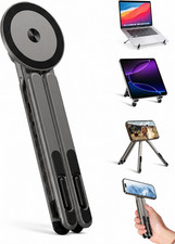 4-in-1 Magnetic Stand For Laptop Phone Tablet Holder Stand Foldable Aluminum picture