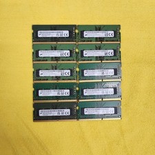 Lot Of 10 MICRON 16GB DDR4 SO-DIMM 1Rx8 PC4-3200AA 260-Pin Non-ECC RAM picture