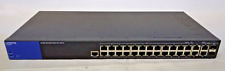 Used Linksys Business LGS528P 28-Port Gigabit PoE+ Managed Switch picture