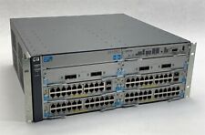 HP ProCurve E5406 J8697A ZL 6-Slot Switch w/ 2*J9309A 2*J9536A 2*J9534A 2*J9306A picture