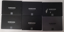 Lot of 6 Samsung 250GB SATA SSD 840 850 860 EVO 2.5