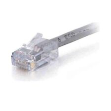 15276 C2G 100ft Cat6 Non-Booted Network Patch Cable (Plenum-Rated) - Gray - 100  picture