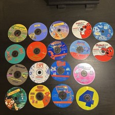 Vintage Lot of 18 PC CD Rom Home School Children Kid Learning Fun Activity Games picture