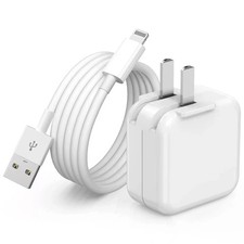 NEW OEM Charger For iPhone 14 13 12 11 SE iPad Pro Air Mini iPod touch 12W US picture