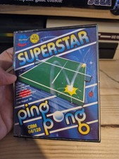 C64 : SUPERSTAR PING PONG ORIGINAL GAME X COMMODORE 64 tape GAMES SILVER TIME picture