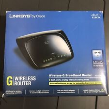 LINKSYS Cisco Model WRT54G2 Wireless G Broadband Router Wi-Fi Fully Tested picture