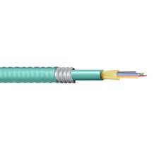 100' Belden FI3D012A9 12F Aluminum Interlocked Plenum OM3 Distribution Cable picture