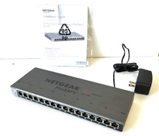 NETGEAR ProSafe GS116E Plus 16-Port Gigabit Ethernet Switch picture