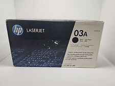 Genuine HP 03A Black Toner Print Cartridge C3903A- Open Box Sealed Bag picture