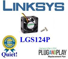 1x Quiet Replacement Fan for Linksys LGS124P LGS124Pv2 picture