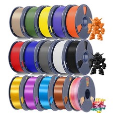 (BUY 6 GET 4 FREE,Add 10) SUNLU 1.75mm PETG/PLA/PLA+/ASA/ABS/TPU 3D Filament 1KG picture