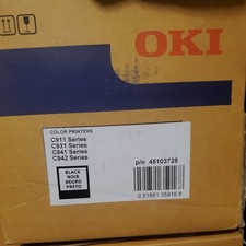 New Sealed OKI Genuine Black Image Drum for C911 C931 C941 C942 Series 45103728 picture