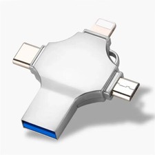 USB OTG 512G/256GB Flash Drive Stick 4 IN 1 Type C for i Phone Android iPad Lot picture