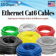 CAT6 Ethernet Patch Cable LAN Network Internet Modem Router Xbox PS3 Cord Lot picture