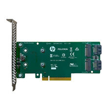 HP 759505-001 Dual SATA M.2 Drive PCIe Riser Card picture